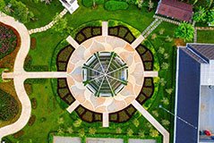 تصميم الحدائق والمساحات الخضراء